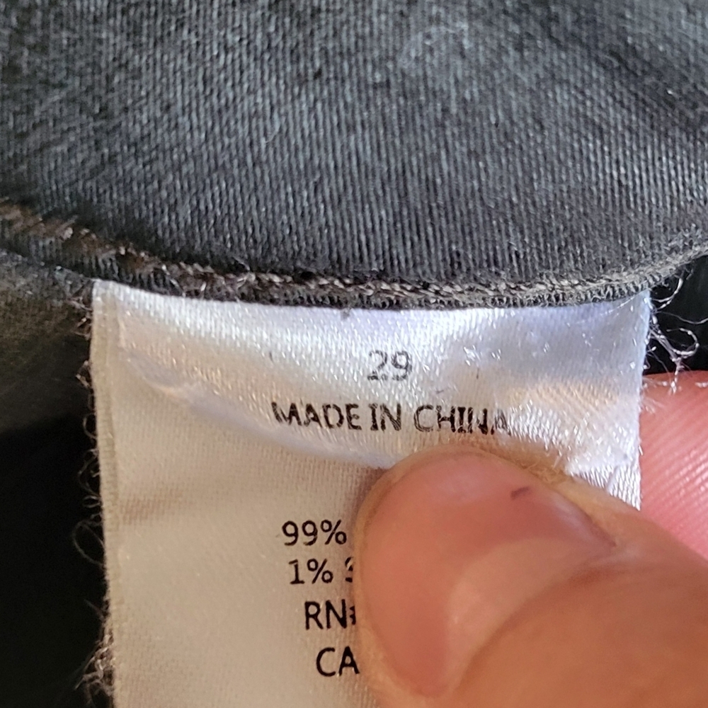 Joe's Jeans Dark Green Straight-Leg Jeans - Picture 4 of 8